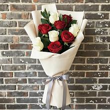 Букет цветов из:  Розы #REPLACE_PRED# Орле-Изумруде