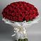 Букет 101 Красная роза Блэк Мэджик в Орле-Изумруде