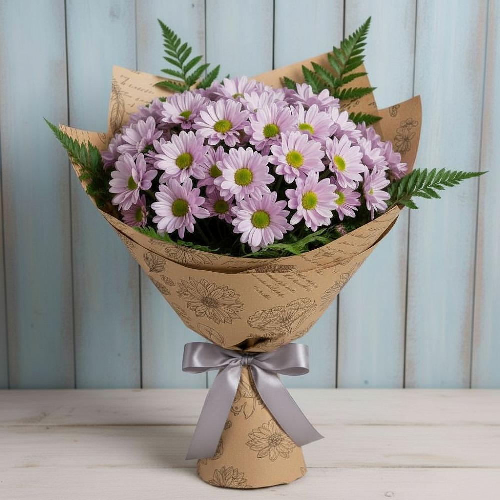 Букет цветов из: Хризантемы в Орле-Изумруде