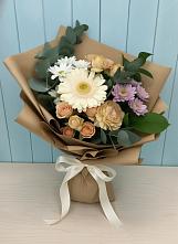 Букет цветов из:  Герберы и Хризантемы в Орле-Изумруде