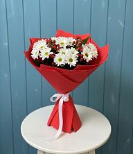 Букет цветов из:  Хризантемы в Орле-Изумруде