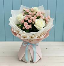 Букет цветов из:  Розы #REPLACE_PRED# Орле-Изумруде