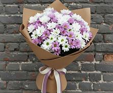 Букет цветов из:  Хризантемы #REPLACE_PRED# Орле-Изумруде