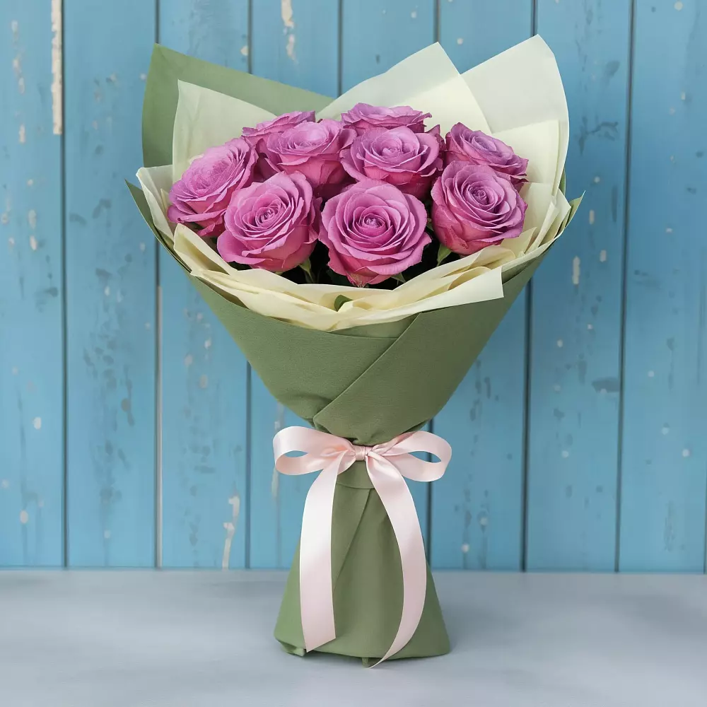 Букет Розы Фёрст Леди в Орле-Изумруде