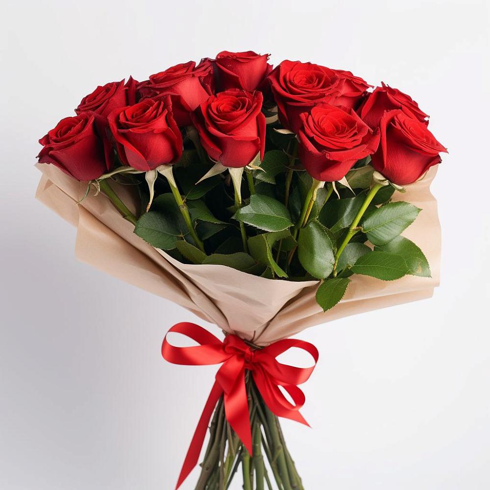 Букет 11 Красных роз Эдлесс Лав в Орле-Изумруде
