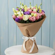 Букет цветов из:  Лизиантусы в Орле-Изумруде