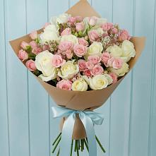 Букет цветов из:  Розы #REPLACE_PRED# Орле-Изумруде